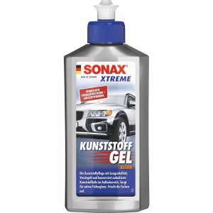 Sonax Kunststoff-Gel Xtreme für Außen, Autopflege für unlackierte Kunststoffteile.