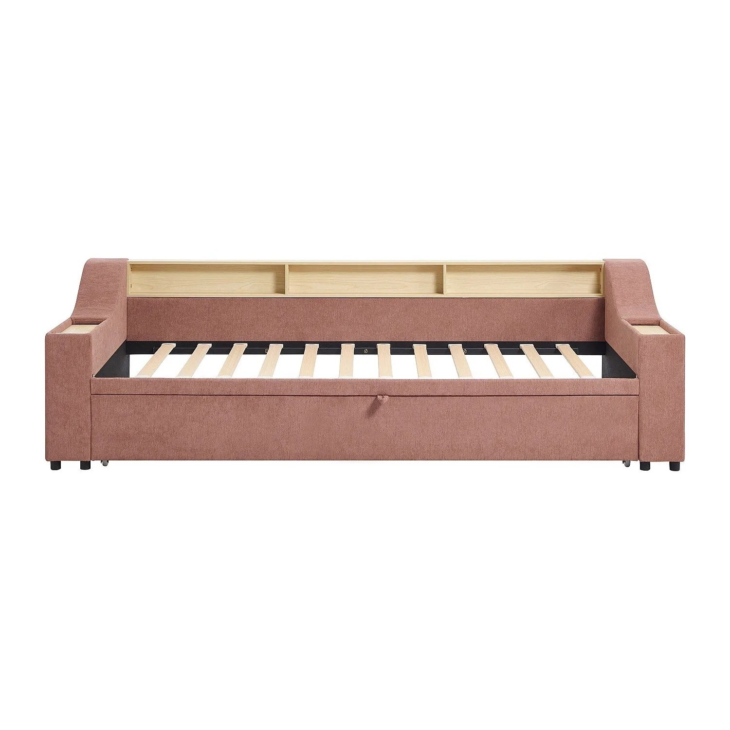 Vente-unique Bettrahmen Oravaya Rosa 234 cm