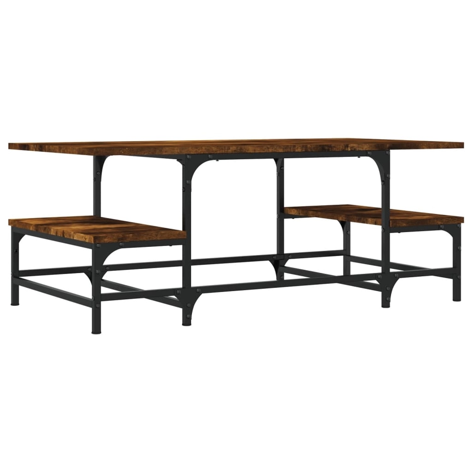 vidaXL Couchtisch Räuchereiche 100x50,5x40 cm Holzwerkstoff 835376 günstig online kaufen