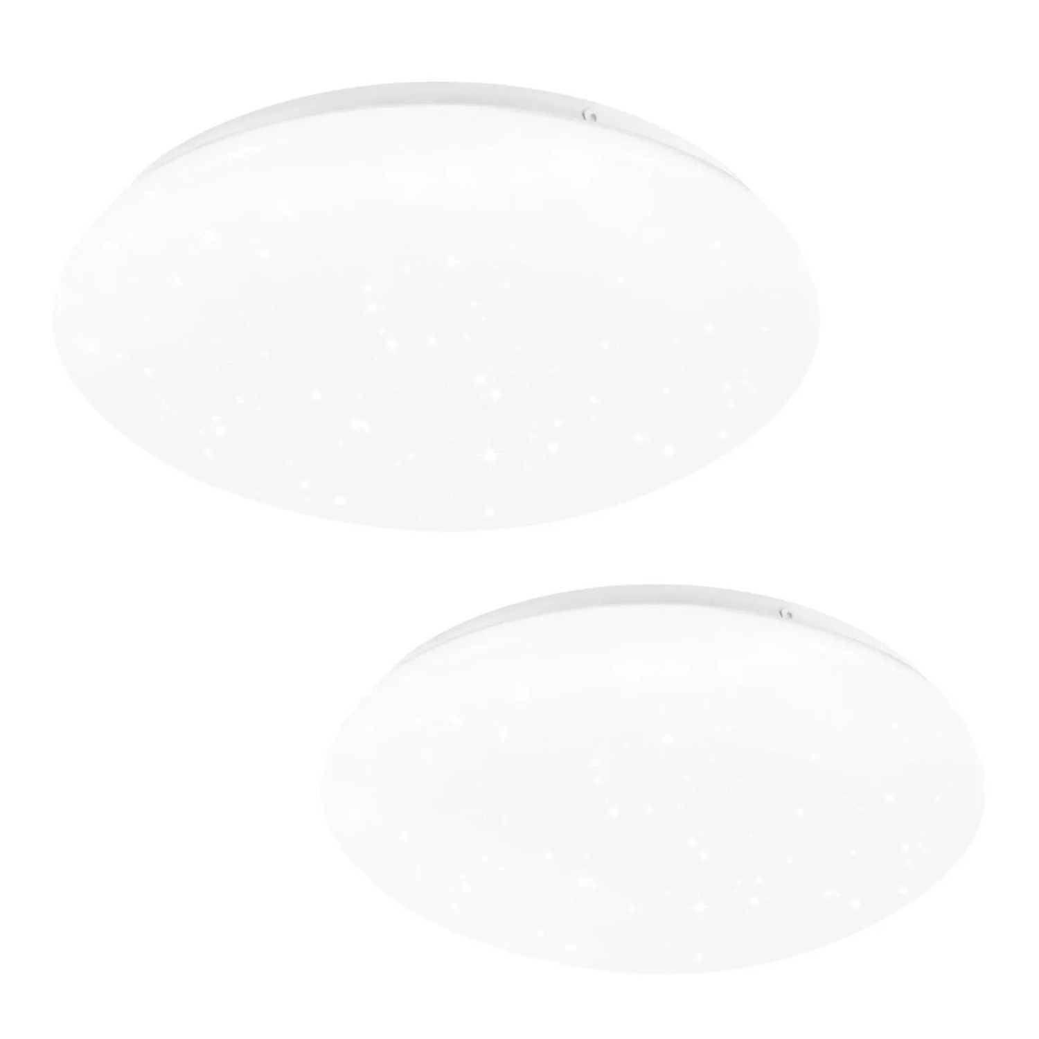 Nettlife Rasmussen LED Deckenleuchte aus Metall Weiß L 17 cm