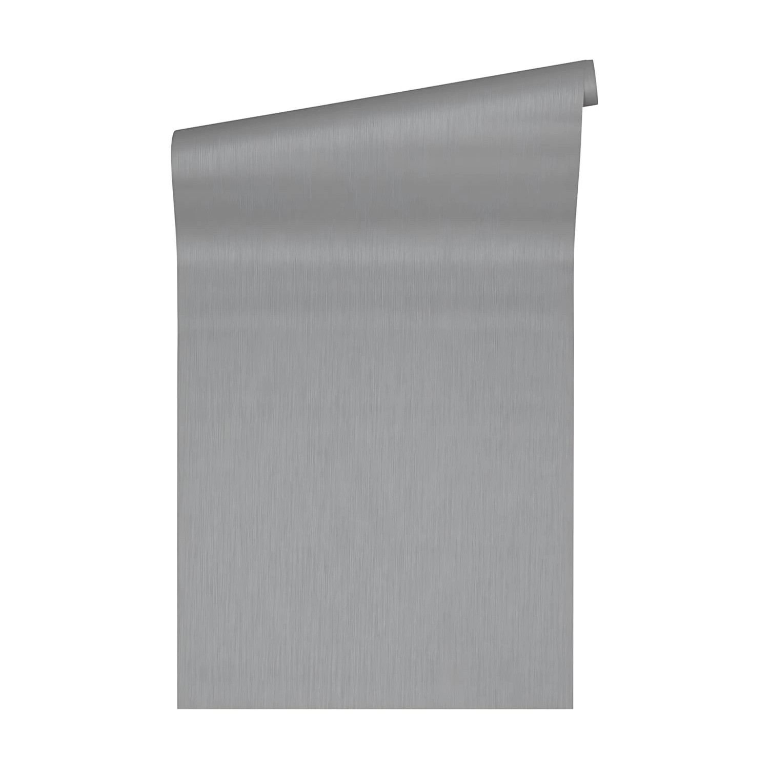 PROFHOME Vliestapete in Grau mit Glitzer-Effekt, Uni-Design für exklusive Wandgestaltung.