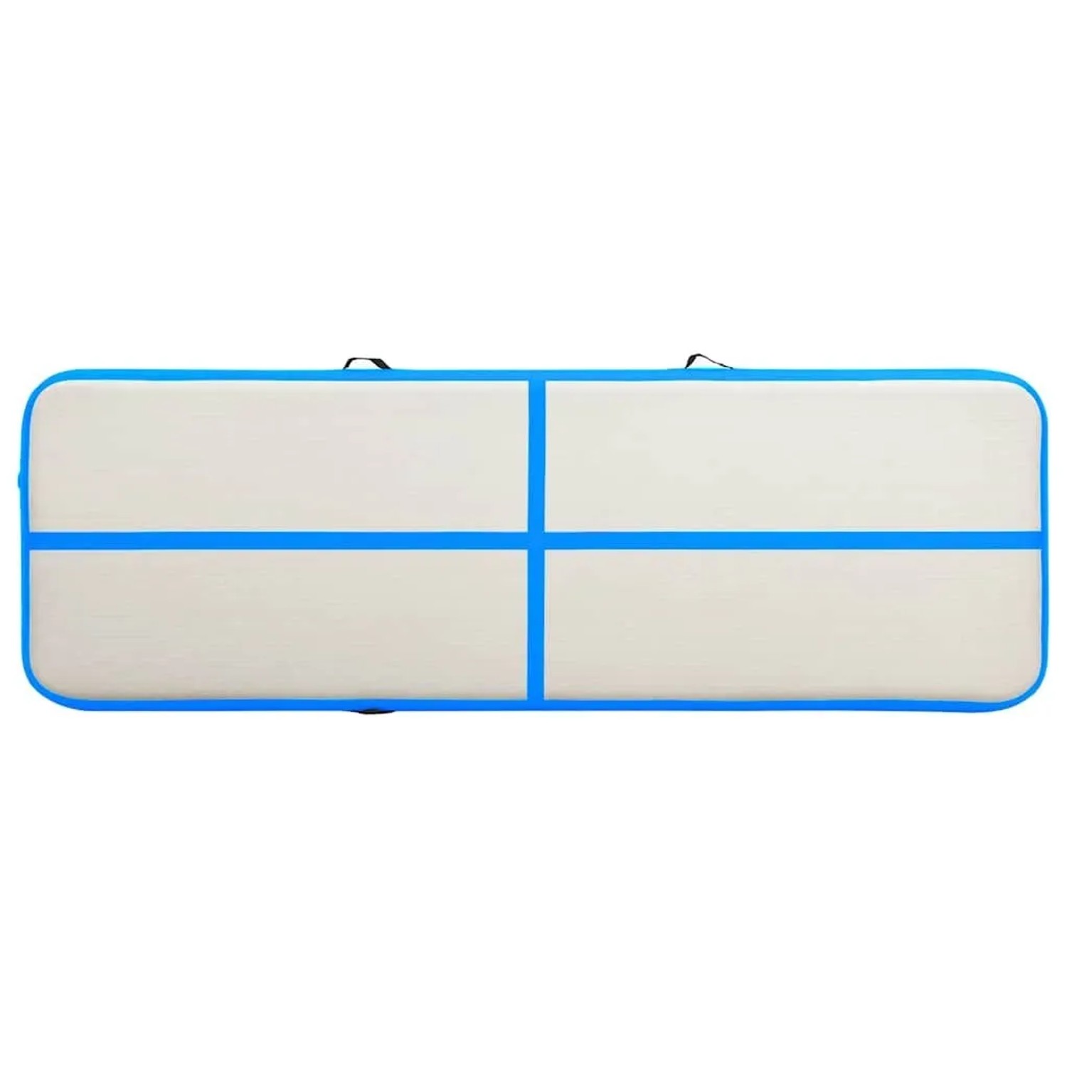 Aufblasbare blaue Gymnastikmatte (300x100x20 cm) von vidaXL für Sport & Fitness.