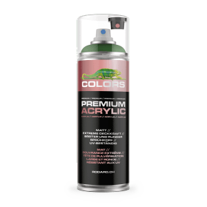 COLORS Premium Acryl Sprühfarbe, 400ml, RAL 6001 Smaragdgrün Matt. Buntlack-Spray für Innen & Außen.