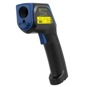 PCE Instruments Feuchtemessgerät 780, ein blau-schwarzes Temperatur- und Feuchtigkeits-Prüfwerkzeug.