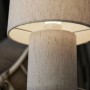 PR Home Leah Tischleuchte aus Textil in Leinenoptik, eine stilvolle Innenleuchte.