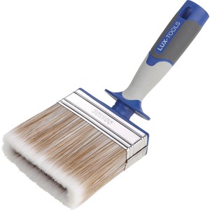 LUX Flächenstreicher Lasur 100 mm mit Tank für Holzlasuren.