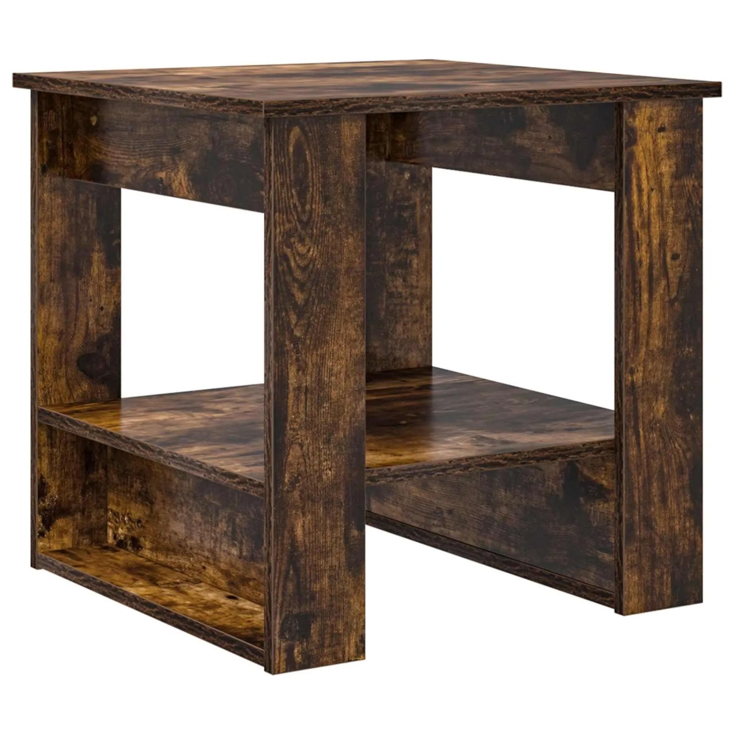 vidaXL Couchtisch Geräucherte Eiche 51 x 50 x 50 cm Holzwerkstoff 8000200 günstig online kaufen