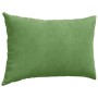 vidaXL Sofakissen 2 Stück Hellgrün 60 x 40 cm Cordstoff 42013673_5