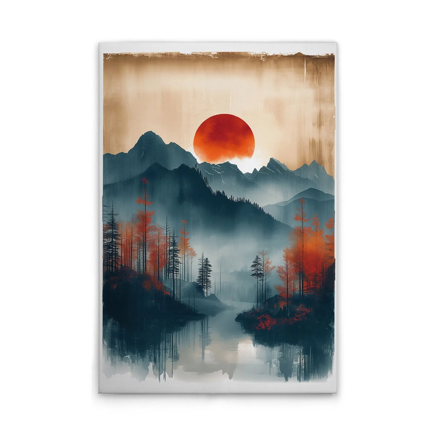 Tadessi Leinwandbild - M1-No.52158 - Landschaft - 80 x 120 cm - Querformat