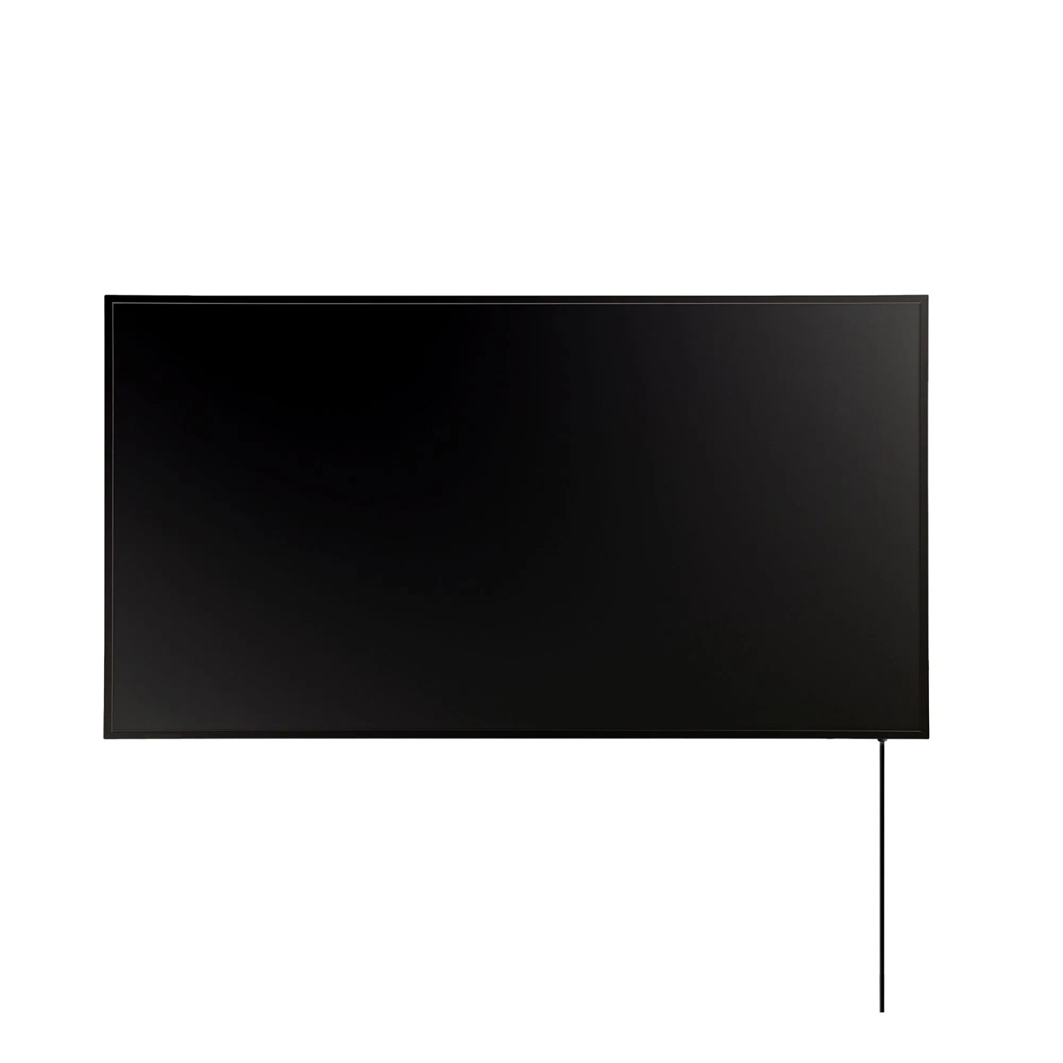 Könighaus Infrarotheizung Black Edition 1.000 W Kabelausgang Quer Links