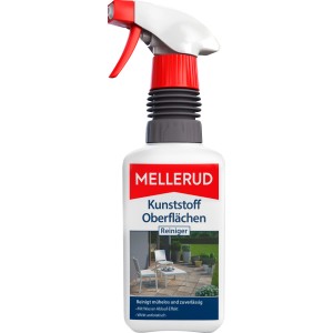 Mellerud Kunststoff-Reiniger 0,5 l für Gartenmöbel, Fensterrahmen und mehr.