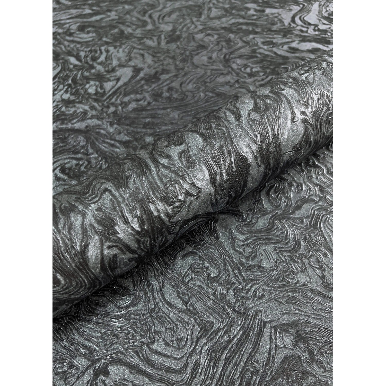 Newroom Vliestapete Nisa Schwarz Muster Modern FSC® günstig online kaufen