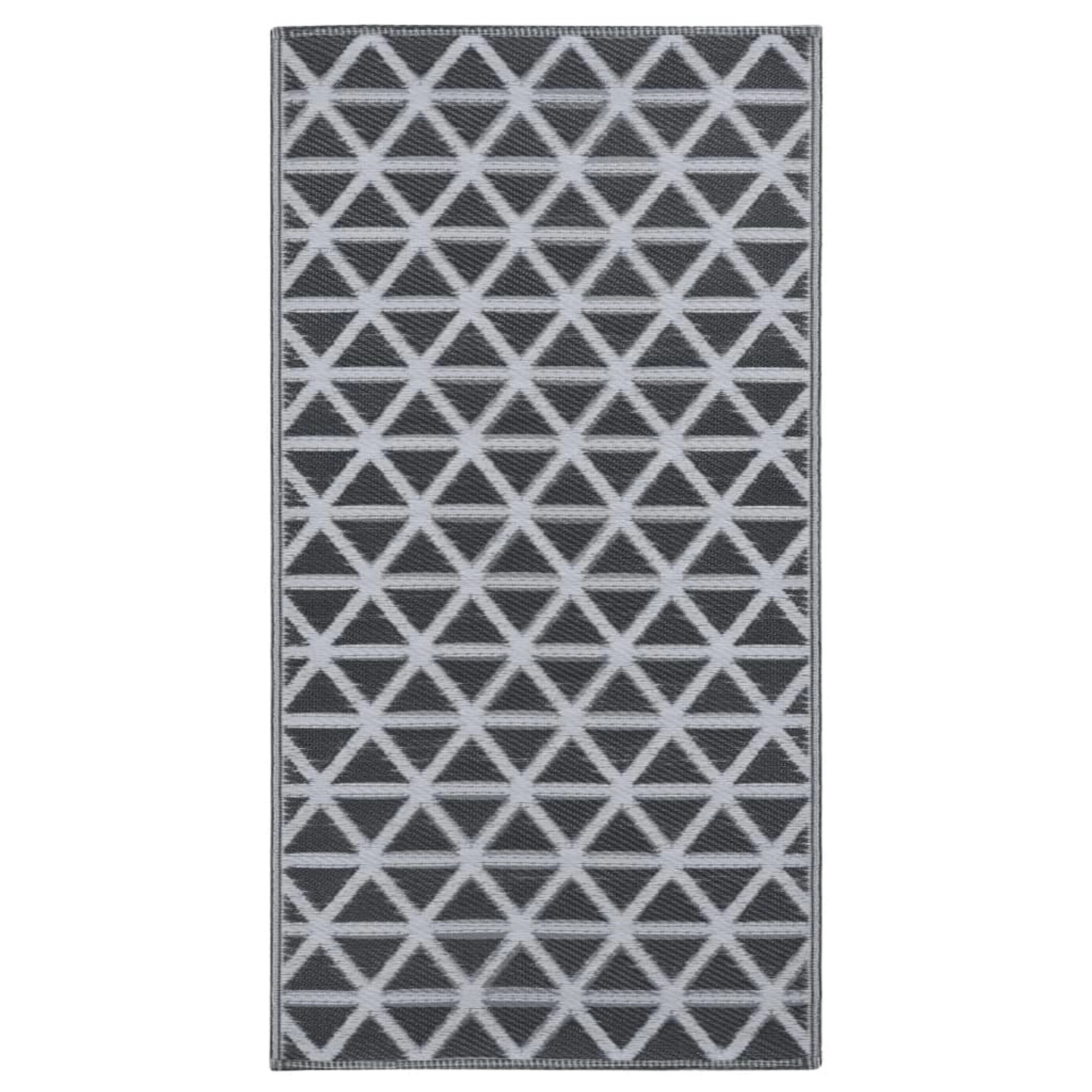 vidaXL Outdoorteppich Schwarz 160x230 Cm Pp 643938 günstig online kaufen