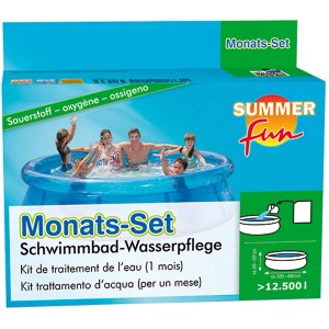Summer Fun Desinfektion Monats-Set Sauerstoff für Pools bis 12.500 l.