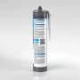 Kartusche Knauf Naturstein Silicon Anthrazit, geeignet für Natursteine im Innen- und Außenbereich.