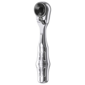 Wera Tool-Check Plus: Detailaufnahme der 6 mm Bit-Ratsche aus dem 39-teiligen Werkzeugset.