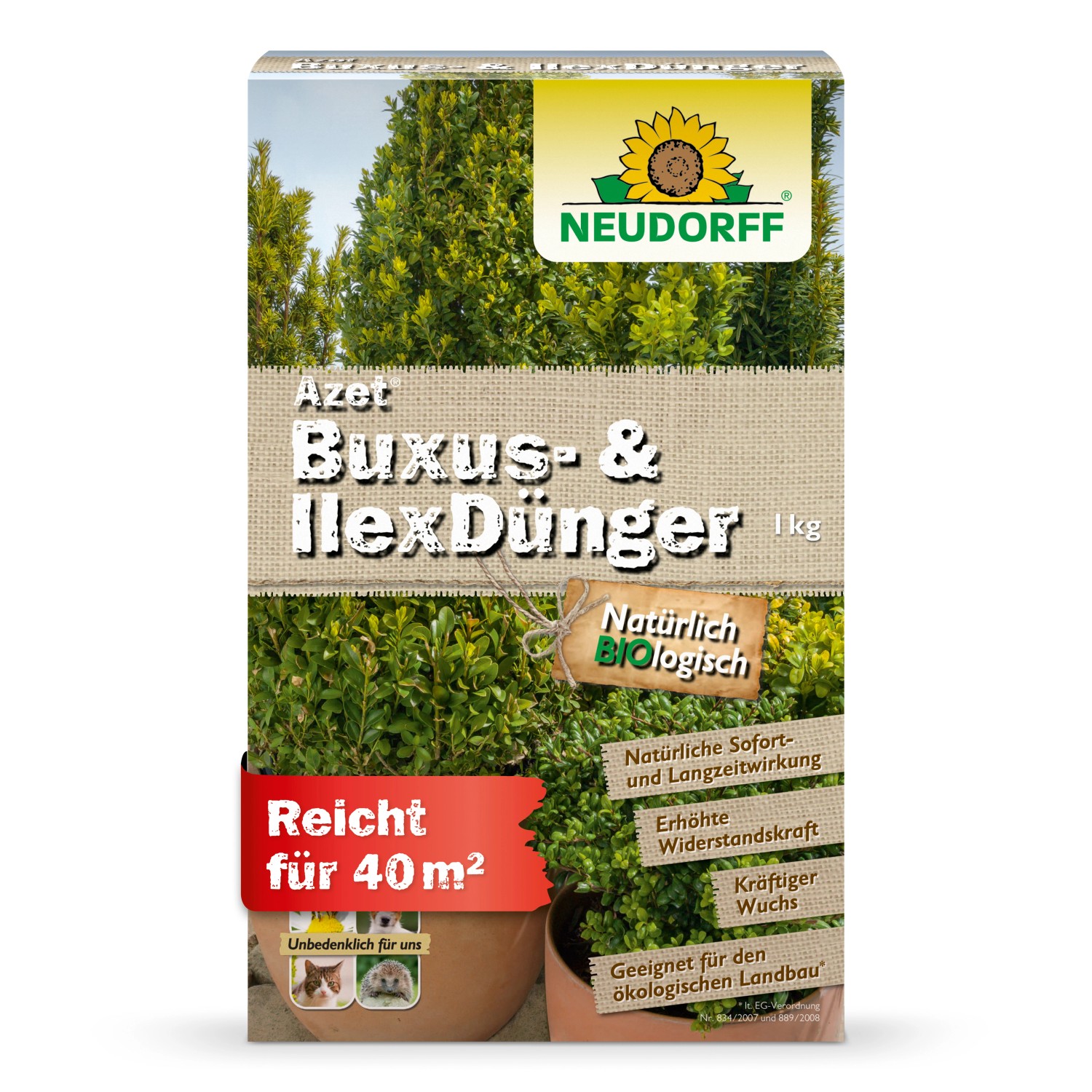 Neudorff Azet Buxus- und Ilex-Dünger 1 kg