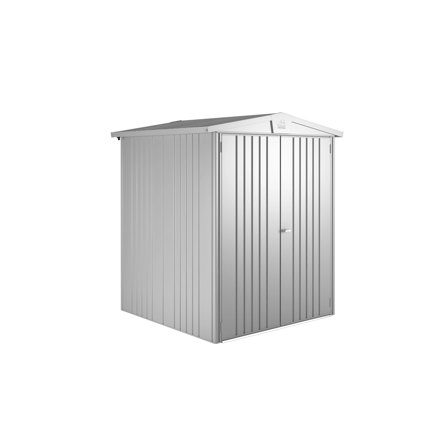 Biohort Metall-Gerätehaus Europa Silber-Metallic 2,4 m²