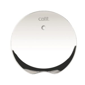 Catit Pixi Edelstahl-Abdeckung für Trinkbrunnen, Ø 19,5 cm. Hygienischer Katzennapf.