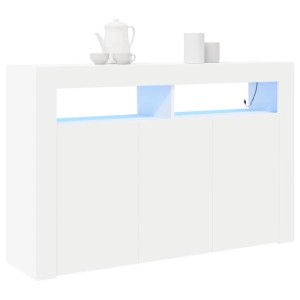 vidaXL Sideboard Weiß 116 x 30 x 75 cm Holzwerkstoff 3333876