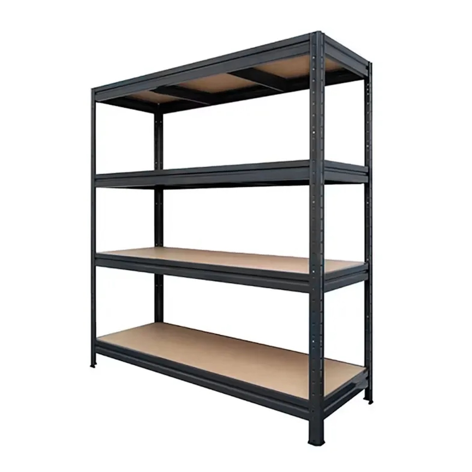 KARAT Schwerlastregal Weitspannregal Schwarz Gesamtlast 1200 kg - 180 x 200 günstig online kaufen