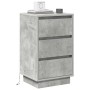vidaXL Nachttisch mit Beton Grau 39 x 34,5 x 65 cm Holzwerkstoff 869629_3