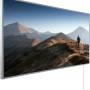 Könighaus Infrarotheizung mit Bergpanorama, 60x120 cm, 1200W, elektrische Heizung.