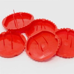 world-trading-net 10er Pack Signal DeckelPutzdeckel Ø60mm UP Dosen