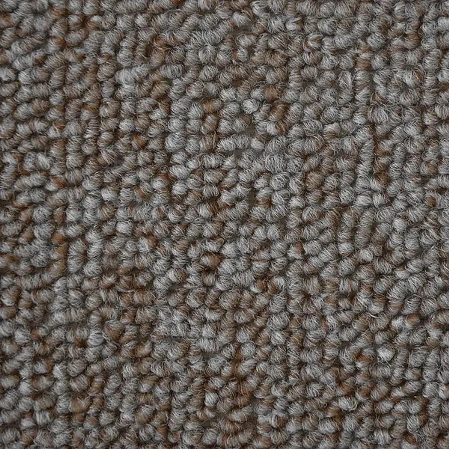 Detailaufnahme: Karat Teppich London, hellbraun, Schlingenflor. Teppichboden für individuelle Maße.