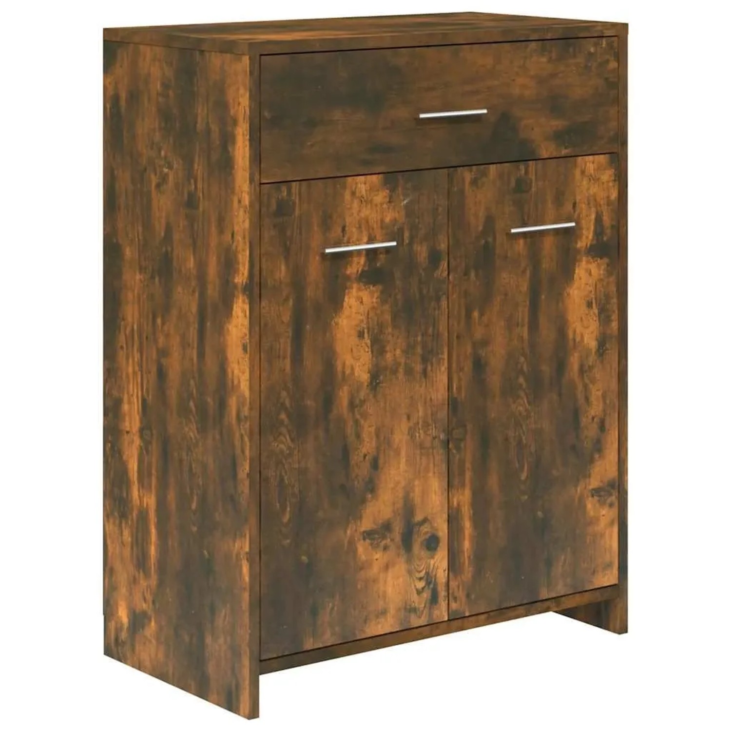vidaXL Badezimmerschrank Räuchereiche 60x33x80 cm Holzwerkstoff 815663 günstig online kaufen