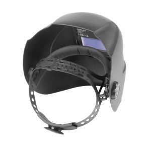 STAHLWERK Automatik Schweißhelm ROOKIE, Schweißschild in Schwarz, Zubehör für Kompressoren.