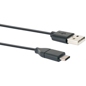 Schwaiger USB-Kabel: USB 3.1 C-Stecker auf USB 2.0 A-Stecker für Computer & Multimedia.