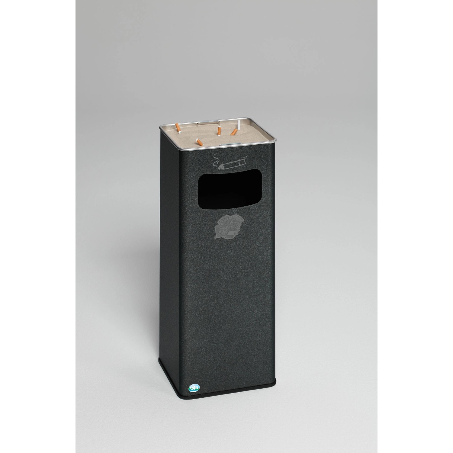 PROREGAL Klassischer Kombiascher Eckig HxBxT 66,5 x 26 x 26 cm Verzinkter S günstig online kaufen