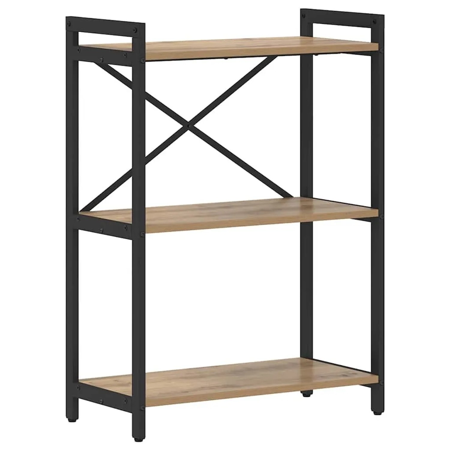 vidaXL Bücherregal Artisan-Eiche 60 x 30 x 85 cm Holzwerkstoff 868400