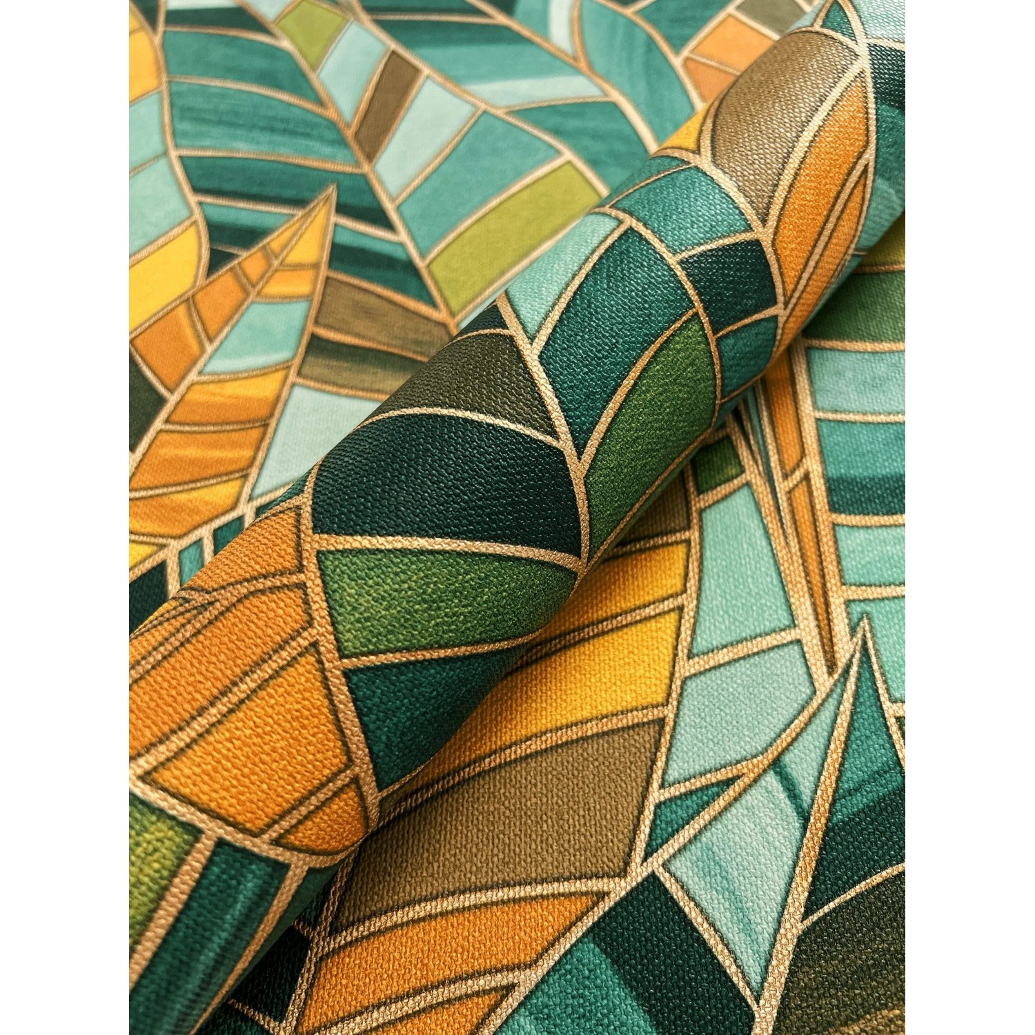 Newroom Vinyltapete Gloom Blätter Modern FSC® günstig online kaufen