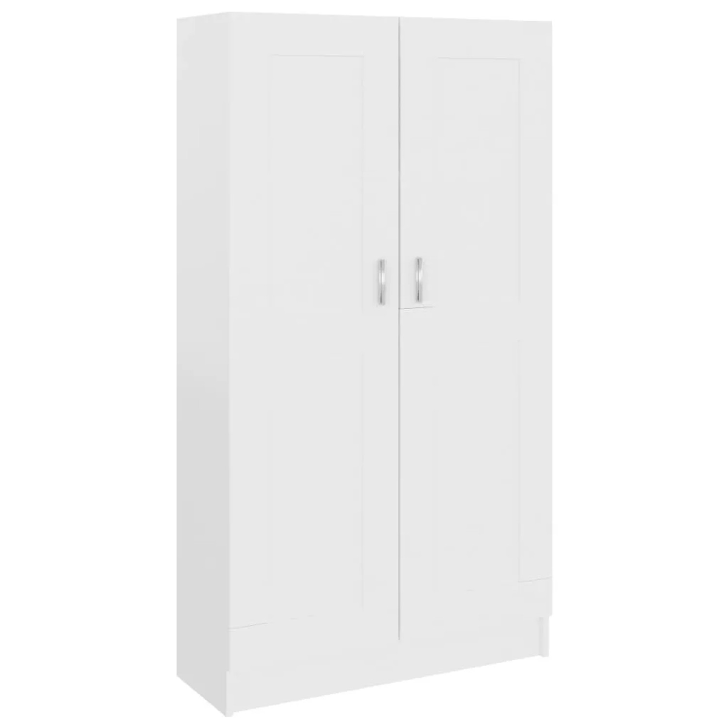 vidaXL Bücherschrank Weiß 82,5x30,5x150 cm Holzwerkstoff 802723