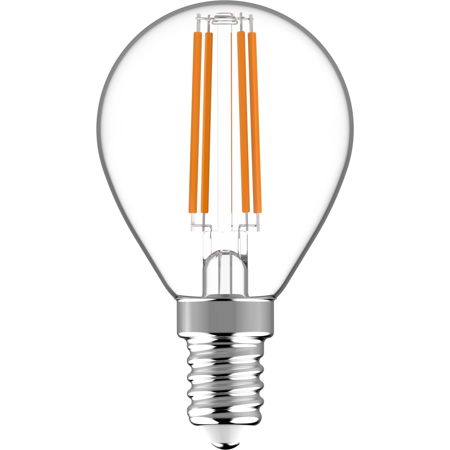 LED-Leuchtmittel Filament E14 Globe G45 4,5 W 470 lm Ø 4,5 cm x 8 cm
