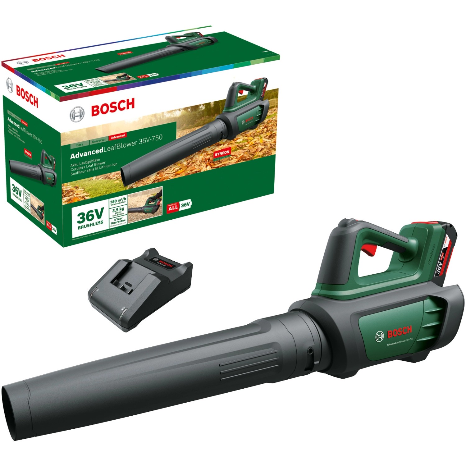 Bosch AkkuLaubbläser AdvancedLeafblower 36V750 kaufen bei OBI