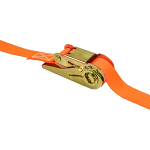 LAS Spanngurt mit Ratsche, 25 mm x 5 m, zur Ladungssicherung im Transport.