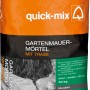 Sack Gartenmauermörtel mit Trass, 30 kg, von Quick-Mix. Trockenmörtel für Gartenmauern.