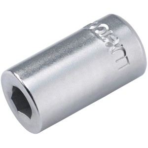 LUX Bitadapter 6,3 mm (1/4) Comfort aus verchromtem Stahl für Schraubenschlüssel und Abzieher.