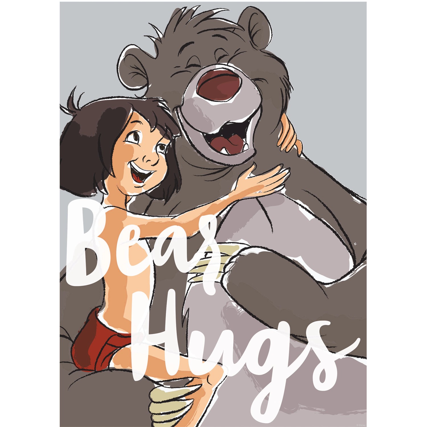 Komar Wandbild Bear Hug 40 x 50 cm günstig online kaufen