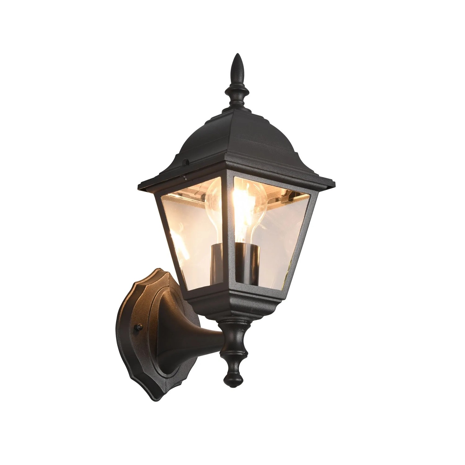 Trio LED-Wandleuchte Livenza Schwarz Matt 14 cm x 34 cm x 19 cm