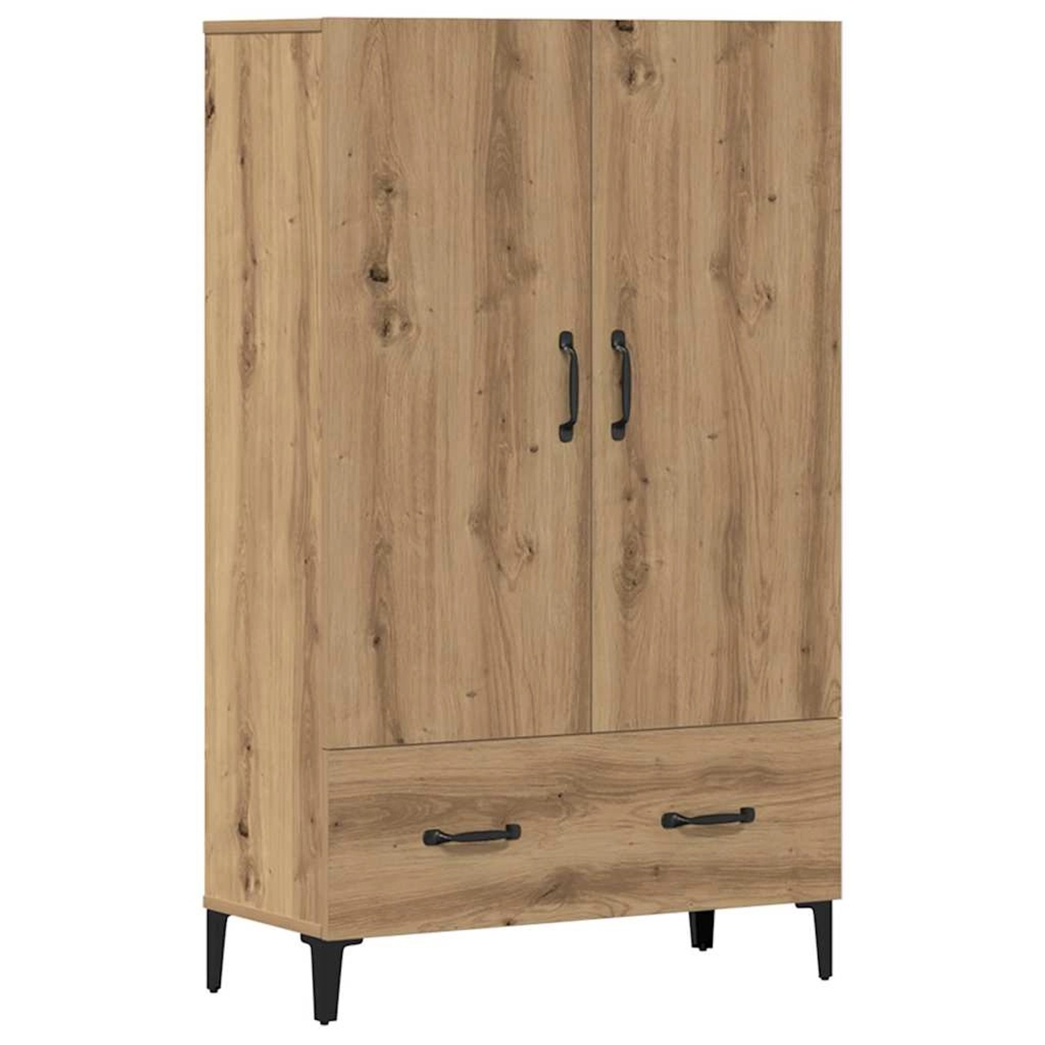 vidaXL Highboard Artisan-Eiche 70x31x115 cm Holzwerkstoff 856925 günstig online kaufen
