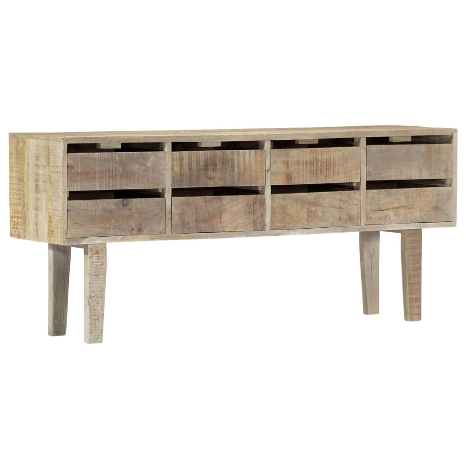 vidaXL Sideboard 140x30x60 cm Massivholz Mango 247914 günstig online kaufen