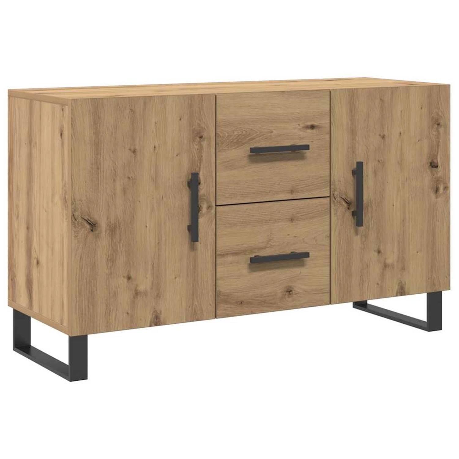 vidaXL Sideboard Artisan-Eiche 100x36x60 cm Holzwerkstoff 857325 günstig online kaufen