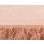 Bruchsteinmauer Abdeckplatte in Sandsteinfarben, 60x35x8 cm, mit bruchrauer Sichtkante.