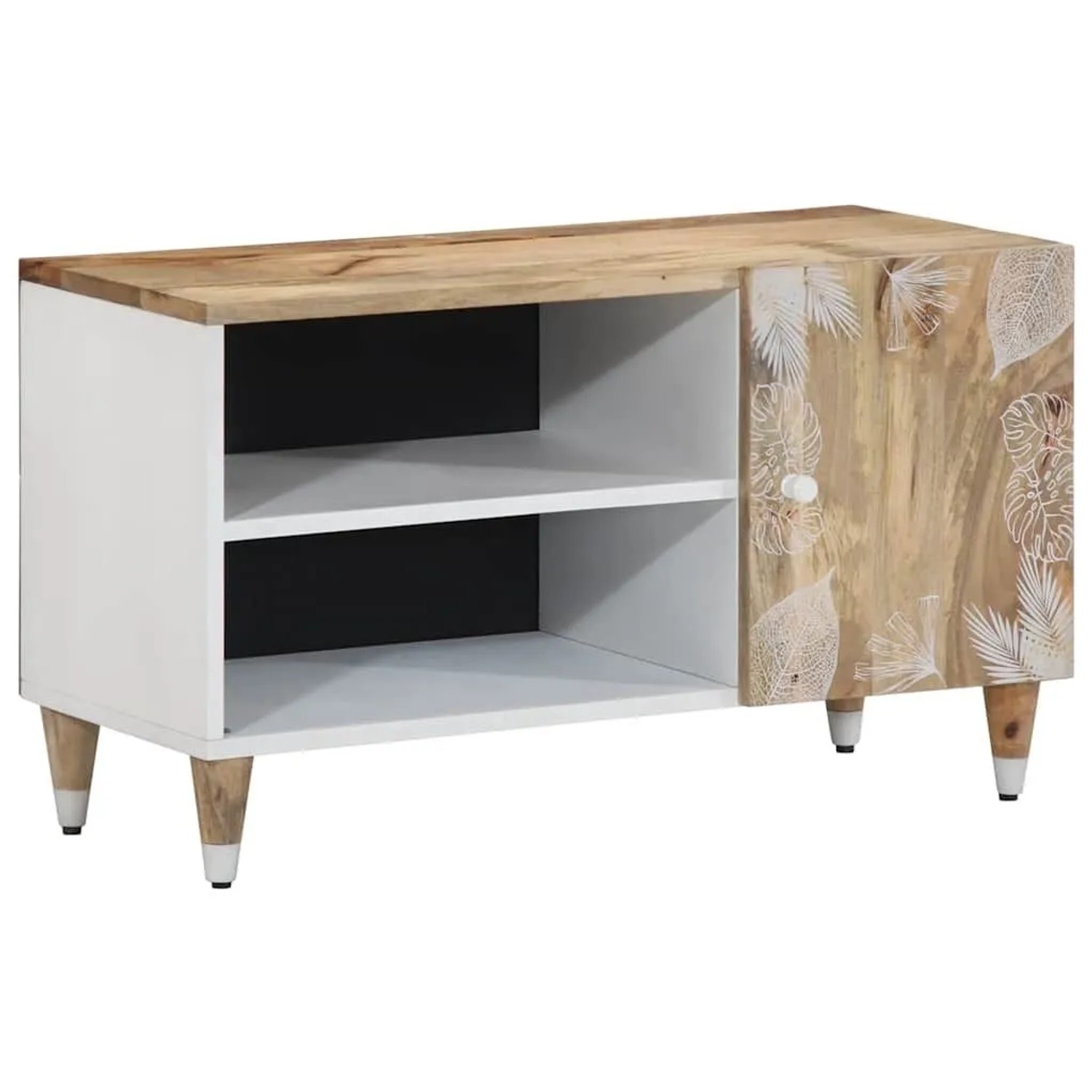 vidaXL TV-Schrank 80x31,5x46 cm Massivholz Mango 4018679 günstig online kaufen