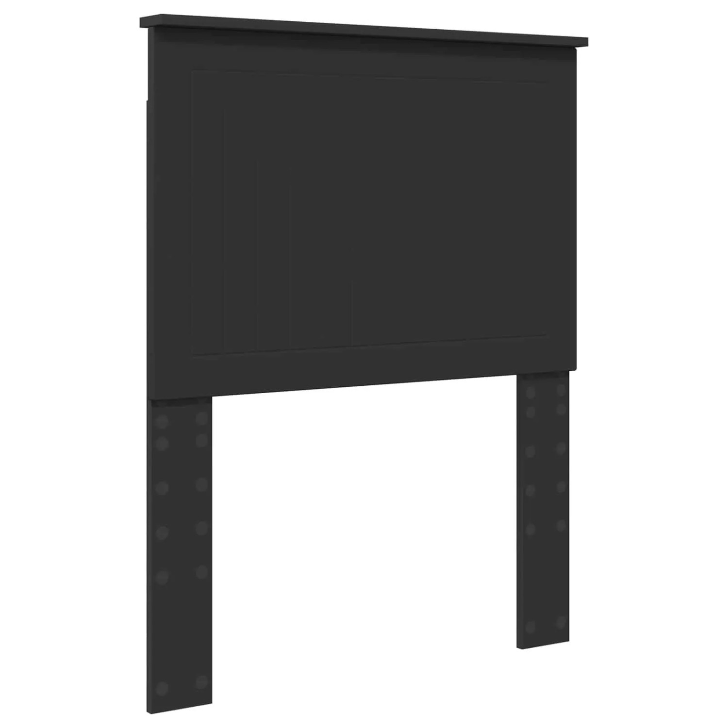 vidaXL Kopfteil mit Kopfteil Schwarz Eichen-Optik 75 cm Holzwerkstoff 887825
