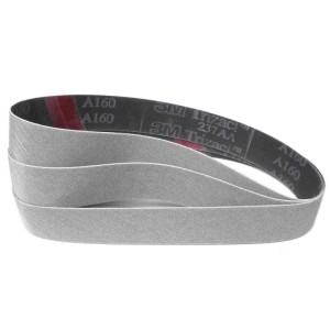 3M Trizact Schleifband 237AA P600, 50x800 mm, grau, für Schleifer Zubehör. Hohe Standzeit, präziser Schliff.